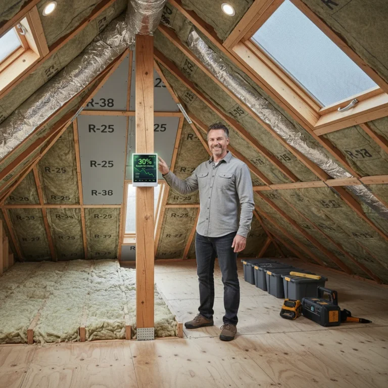 Attic insulation R-values comparison for energy efficiency gains in 2026