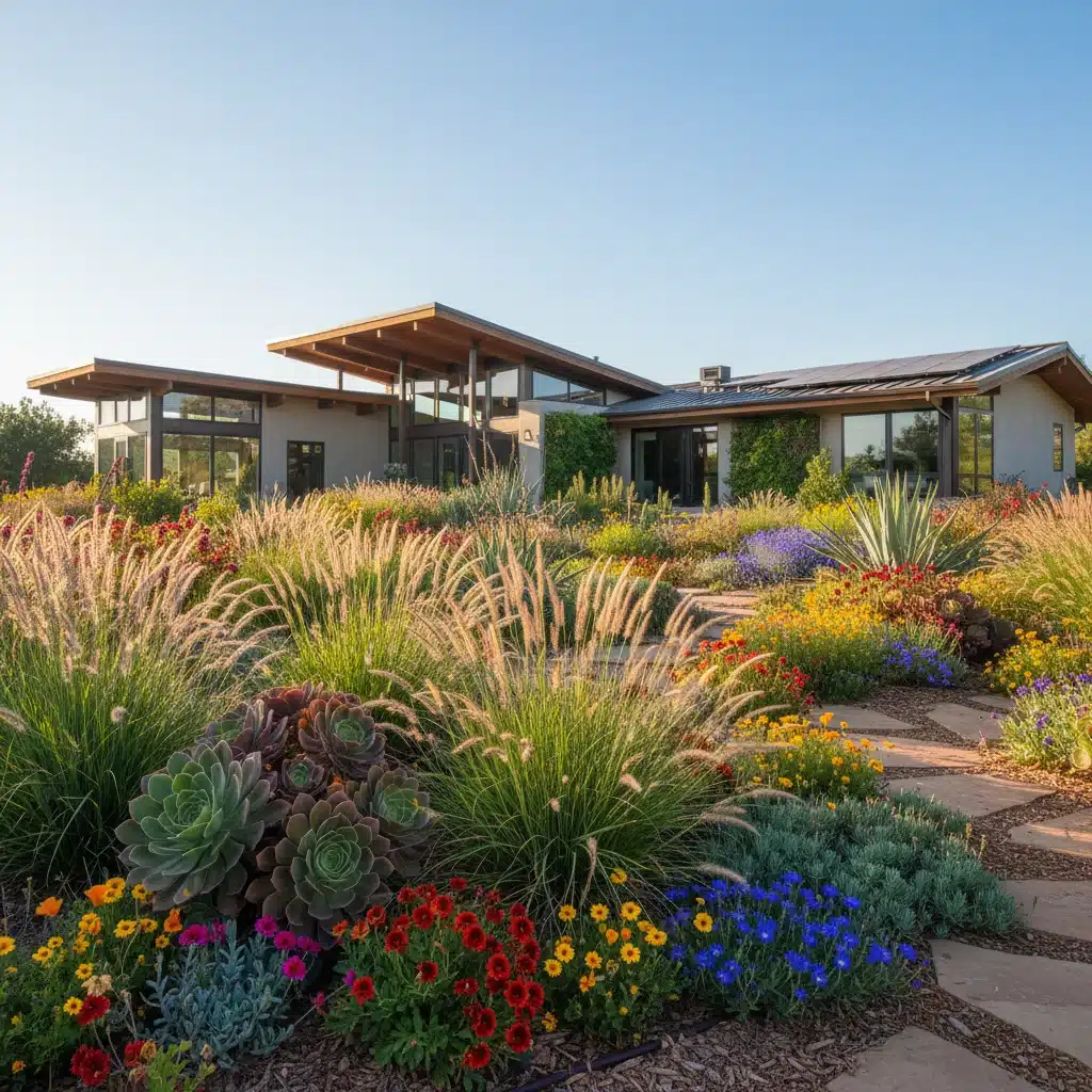 Sustainable Landscaping: Design a Drought-Resistant Garden & Cut Water Use by 40%
