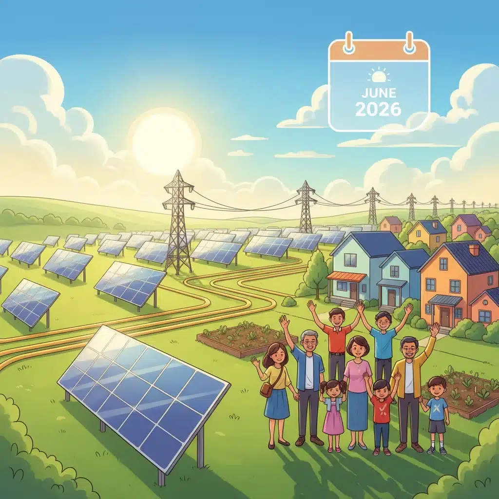 Enroll in Community Solar by June 2026: Secure 5% Electricity Bill Savings Annually